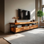 Meuble TV élégant au design fonctionnel pour équipement multimédia RTTHTTTVC052