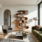 Étagère murale élégante pour décoration intérieure moderne RTTHTTWMS001