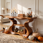 Console de table aux formes sculpturales organiques pour décoration d'intérieur d'Halloween SILDTTNCS141