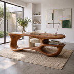 Bureau artisanal à cadre en boucle pour chambre ou bureau à domicile SILDTTNDE058
