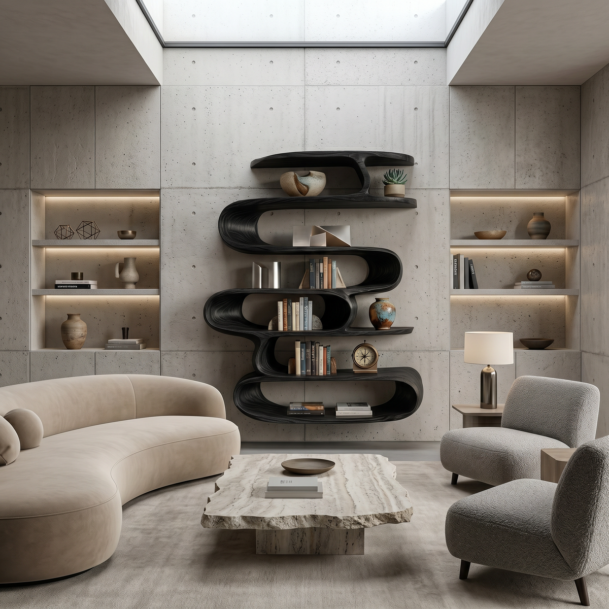 Elegant Wall-Mounted Shelf For Modern Home Decor RTTHTTWMS001