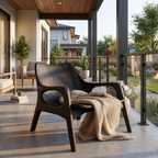 Chaise en bois du milieu du siècle pour porche ou entrée RTTHTTACC014