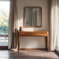 Coiffeuse minimaliste avec tiroirs pour chambre à coucher SITHHNVAN005