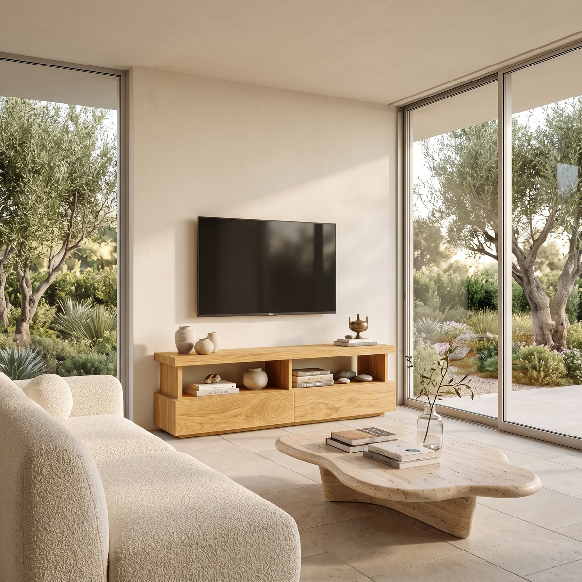 Minimalist TV Stand With Functional Design For Living RTTHTTTVC044