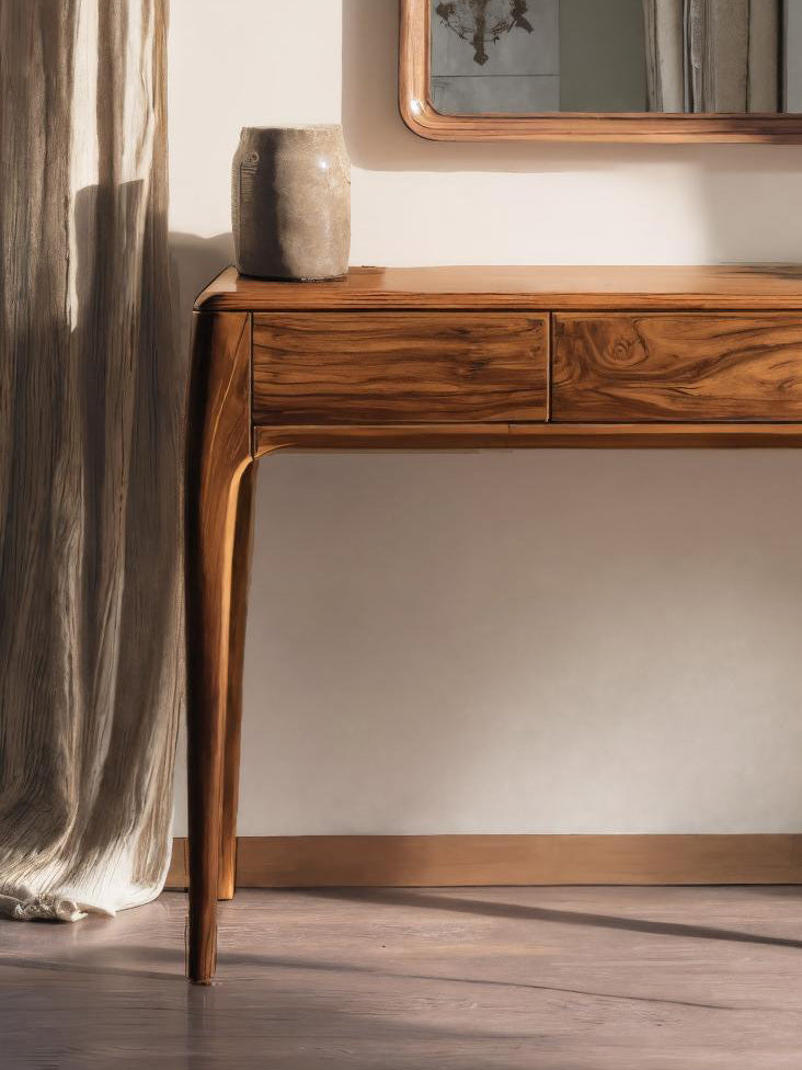 Coiffeuse minimaliste avec tiroirs pour chambre à coucher SITHHNVAN005