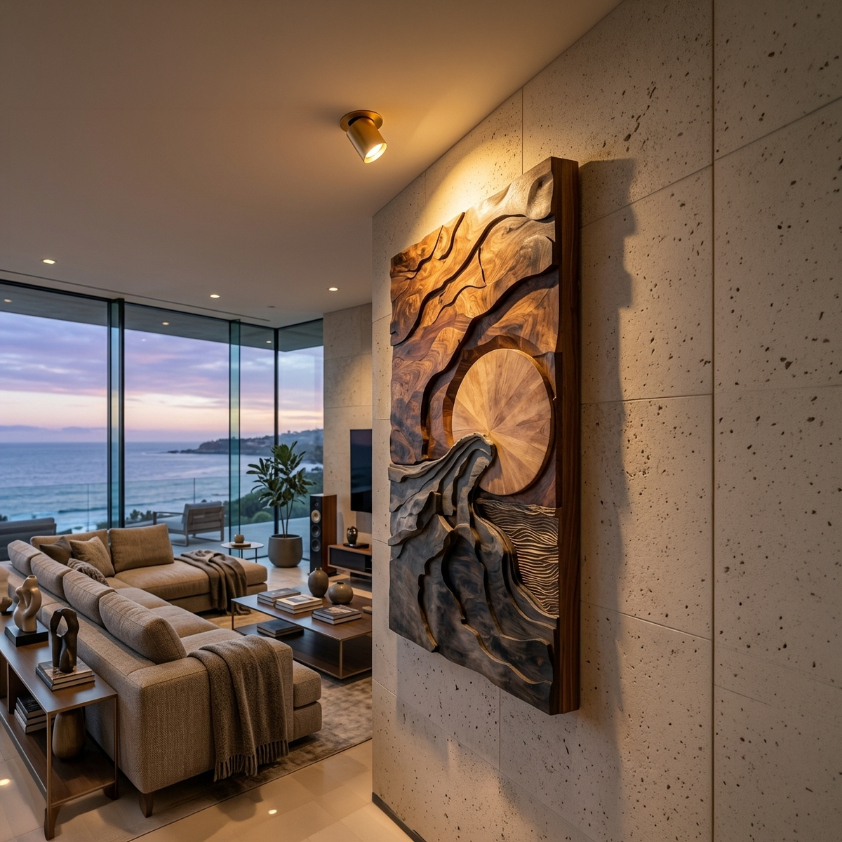 Modern Wall Art With Landscape Design For Living Room SITHTTWA033