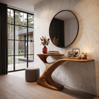Console minimaliste pour entrée et couloir SINLHACS692