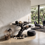 Table d'appoint moderne en forme de racines et de branches pour mobilier d'Halloween gothique SILDTTNCS159
