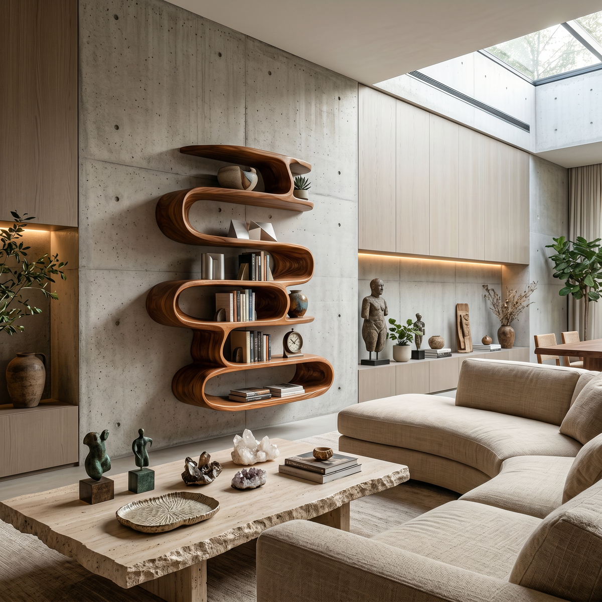 Elegant Wall-Mounted Shelf For Modern Home Decor RTTHTTWMS001