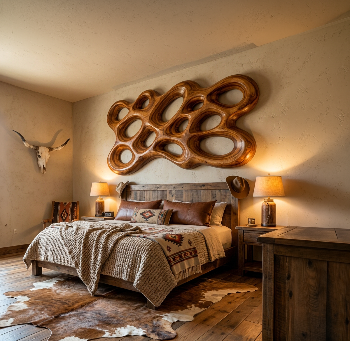 Organic Wood Wall Art For Minimalist Interior RTTHTTWA102