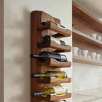 Casier à vin mural moderne pour décoration intérieure minimaliste RTTHTTWH002