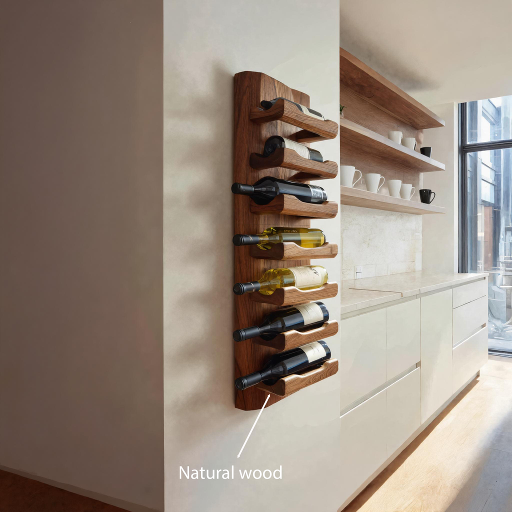 Casier à vin mural moderne pour décoration intérieure minimaliste RTTHTTWH002